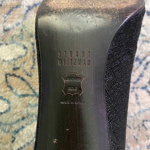 Stuart Weitzman Black Heels size 8.5M - Picture 5 of 9